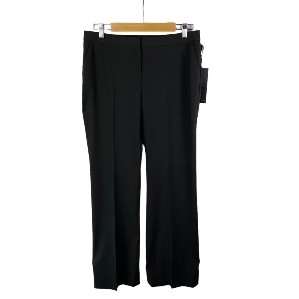 SEMANTIKS Dress Trousers Pants Wool Blend Black Size 8 - Picture 4 of 11